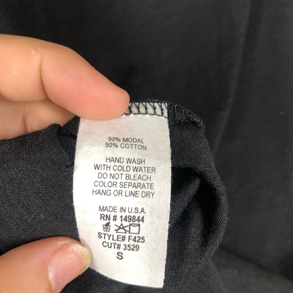 Zutter Black Indoorsy Short Sleeve Graphic Tee Size Small - Picture 7 of 12